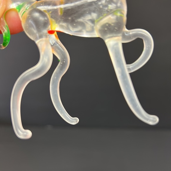 Vintage miniature handmade glass art prancing horse - Picture 6 of 7